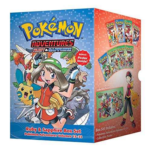 Read Pokémon Adventures Ruby & Sapphire Box Set: Includes Volumes 15-22 (Pokémon Manga Box Sets), written by Hidenori Kusaka Read Pokémon Adventures Ruby & Sapphire Box Set: Includes Volumes 15-22 (Pokémon Manga Box Sets), written by Hidenori Kusaka