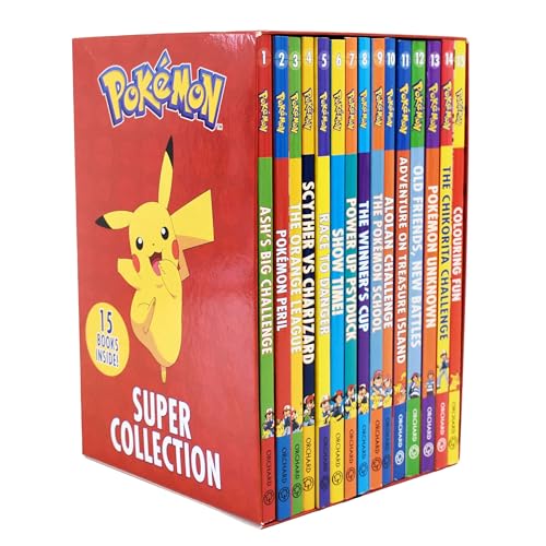 Read Pokemon Super Collection Series Books 1-15 Box Set, written by Pokémon