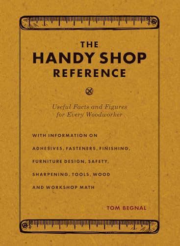 Read The Handy Shop Reference: Useful Facts and Figures for Every Woodworker, written by Tom Begnal Read The Handy Shop Reference: Useful Facts and Figures for Every Woodworker, written by Tom Begnal