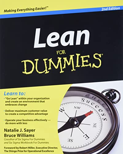 Read Lean For Dummies, written by Natalie J. Sayer; Bruce Williams Read Lean For Dummies, written by Natalie J. Sayer; Bruce Williams