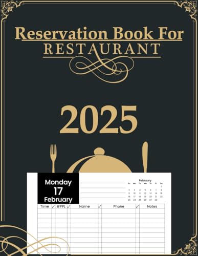 Read Reservation Book For Restaurant 2025: A Year-Round Planner for Effortlessly Recording and Organizing Dining Appointments, written by Kathleen Robert Read Reservation Book For Restaurant 2025: A Year-Round Planner for Effortlessly Recording and Organizing Dining Appointments, written by Kathleen Robert