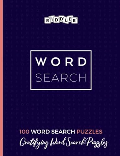 Read Gratifying Word Search Puzzles, written by Riddler Books