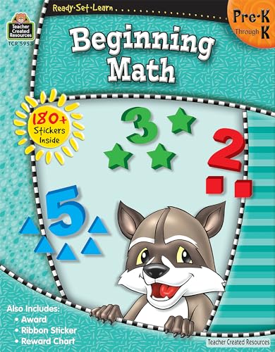Read Ready.Set.Learn: Beginning Math, Grades PreK-K from Teacher Created Resources, written by Teacher Created Resources Read Ready.Set.Learn: Beginning Math, Grades PreK-K from Teacher Created Resources, written by Teacher Created Resources