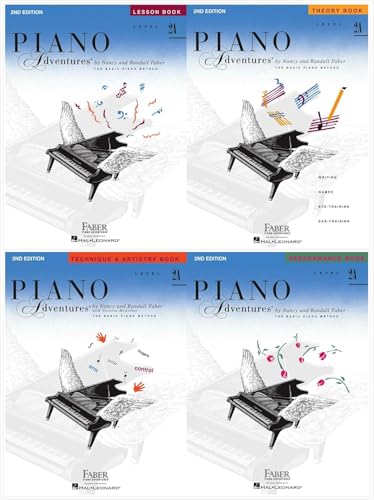 Read Faber Piano Adventures Level 2A Set (4 Books) 2nd Edition - Lesson, Theory, Technique & Artistry, Performance, written by Nancy Faber; Randall Faber Read Faber Piano Adventures Level 2A Set (4 Books) 2nd Edition - Lesson, Theory, Technique & Artistry, Performance, written by Nancy Faber; Randall Faber